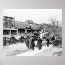 Debris Wagon: 1913 Print