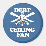 DEBT CEILING FAN Faded.png Fridge Magnets