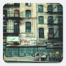 Decay on Canal Street, Chinatown Sticker
