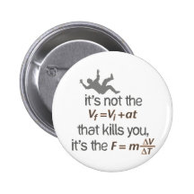deceleration pinback buttons