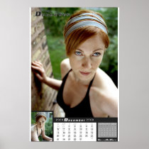 December 2009 Pin-up Poster
