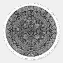 December 21, 2012 Mayan Calendar commemorative Sticker