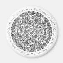 DECEMBER 21, 2012: The New Beginning commemorative Magnets