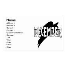 December 3 business cards