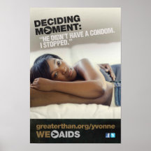 Deciding Moment: Yvonne Poster