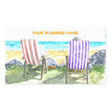 'Deck Chairs' Business Card