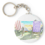 'Deck Chairs' Keychain