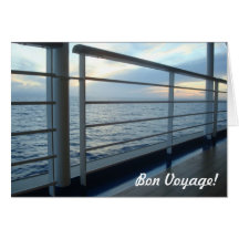Deck Level View Bon Voyage Card