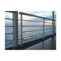 Deck Level View Postcard