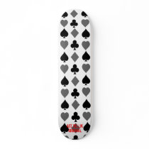 deck of ace's custom skateboard