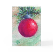 Deck the Halls ACEO Blank Card