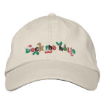 Deck the Halls embroidered hats