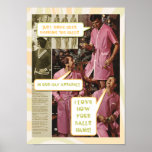 Deck the Halls funny gay poster posters