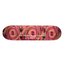 Decks 4 Chicks " The Blended Berry Smoothy" Skate Board