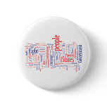 Declaration of Independance Word Cloud Pins