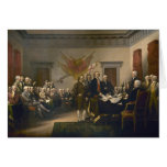 Declaration of Independence by John Trumbull Cards