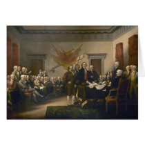 Declaration of Independence by John Trumbull Cards
