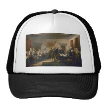 Declaration of Independence by John Trumbull Mesh Hat