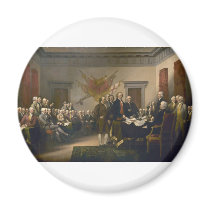 Declaration of Independence by John Trumbull Fridge Magnets