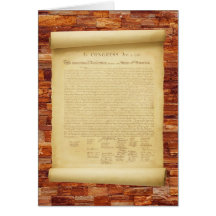 Declaration of Independence Greeting Card