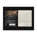 Declaration of Independence Postcard