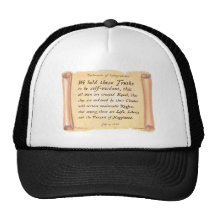 Declaration of Independence Trucker Hat