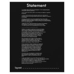 Declaration of personal Sovereignty and Autonomy flyers