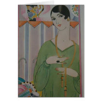 Deco Darling Greeting Card