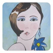 Deco Darling Square Stickers