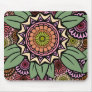 Deco Fandango in Orange and Green