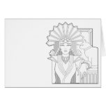 Deco Priestess cards