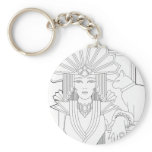Deco Priestess keychains