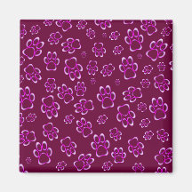 Deco Puppy Pawz ~ Magnet