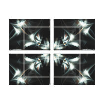 Deco Star Canvas Print