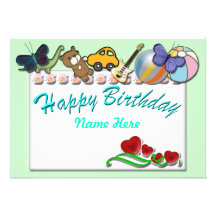 Decorate the Cake Personalized Announcement
