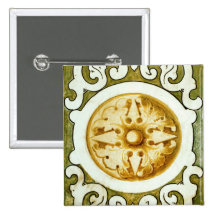 Decorative Art Pinback Button