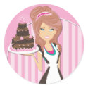 Decorative Baker Stickers