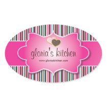 Decorative Bakery Price Tag Stickers