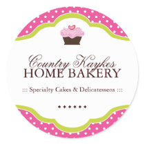 Decorative Bakery Stickers