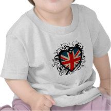 Decorative British Heart Shirts