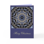 Decorative Christmas card Winter Star