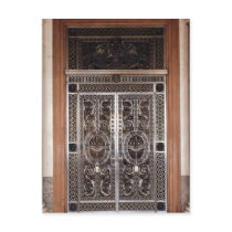 Decorative gates of Galerie d'Apollon in Postcards