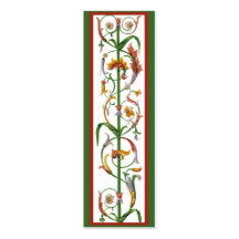 Decorative Italian Ironwork Bookmark Profile Card Business Card