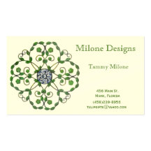 Decorative Ivy Business Card
