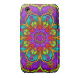 Decorative kaleidoscope iPhone 3 case