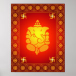 Decorative Lord Ganesha posters