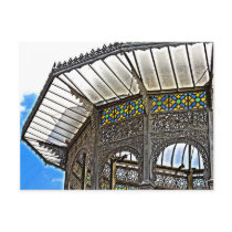 Decorative Roof(3) Post Card