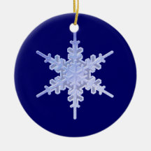 Decorative Snowflake Christmas Tree Ornament