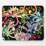 Decorative Swirls mousepads