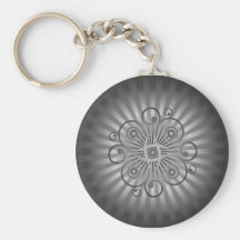 Decorative Swirls / Spirals: Vector Art: Keychain